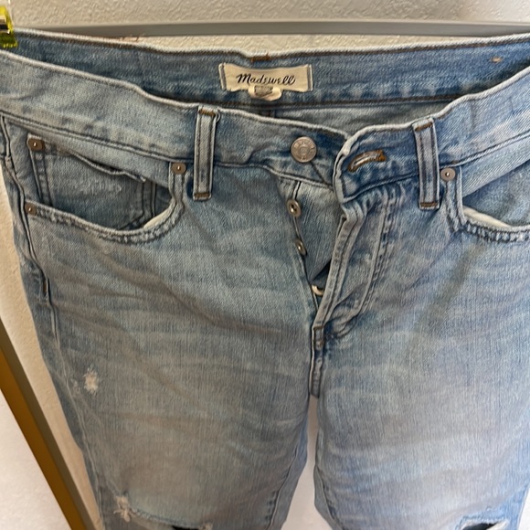 EUC madewell Jeans 28 the perfect vintage crop - Picture 2 of 7